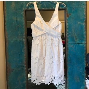 Tibi White Sundress